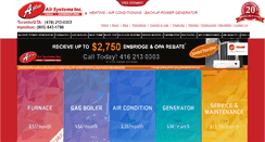 Desktop Screenshot of aplusair.com
